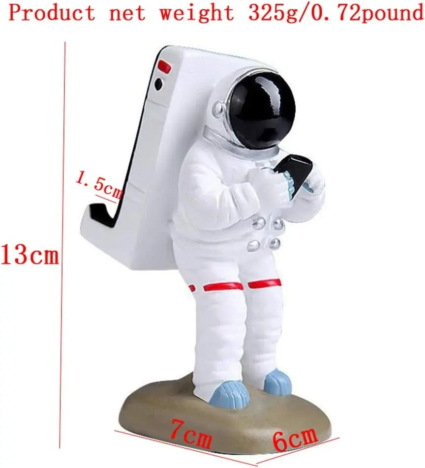 Hermoso soporte para celular o tablet de astronauta2