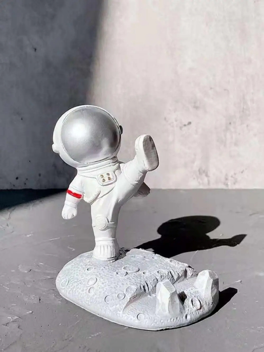 Hermoso soporte para celular o tablet de astronauta