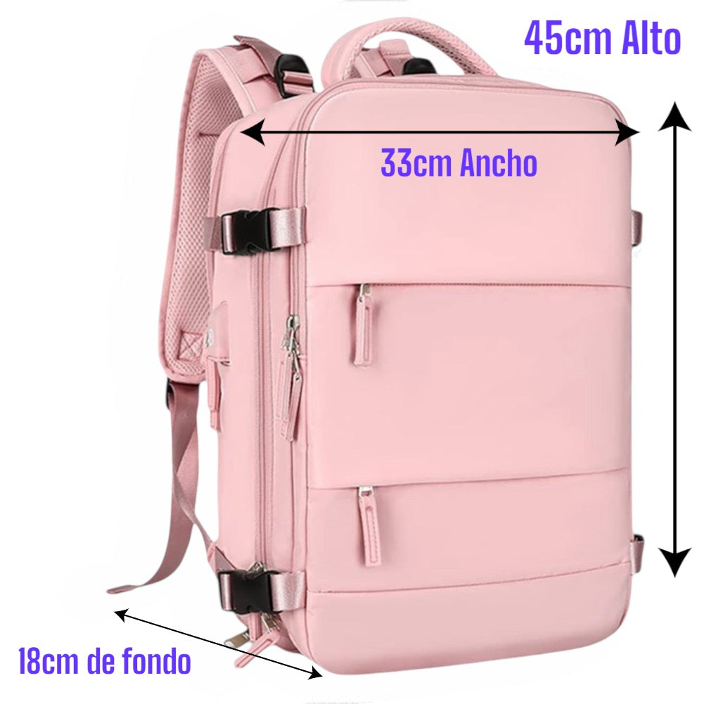 Morral viajero impermeable