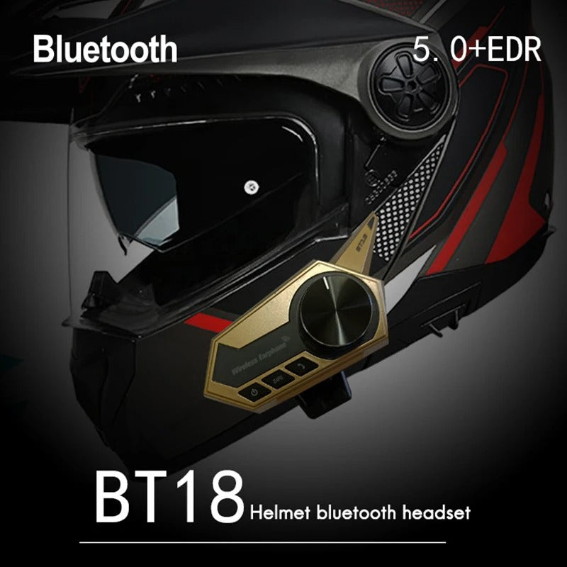 Audífono Manos Libres Buetooth para Casco BT18